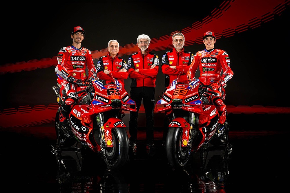 Team Ducati MotoGP 2025, una squadra da record